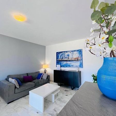 Le Pinede - Apt 4 Prs- Parking - Clim - 500M Plages Antibes Exteriér fotografie